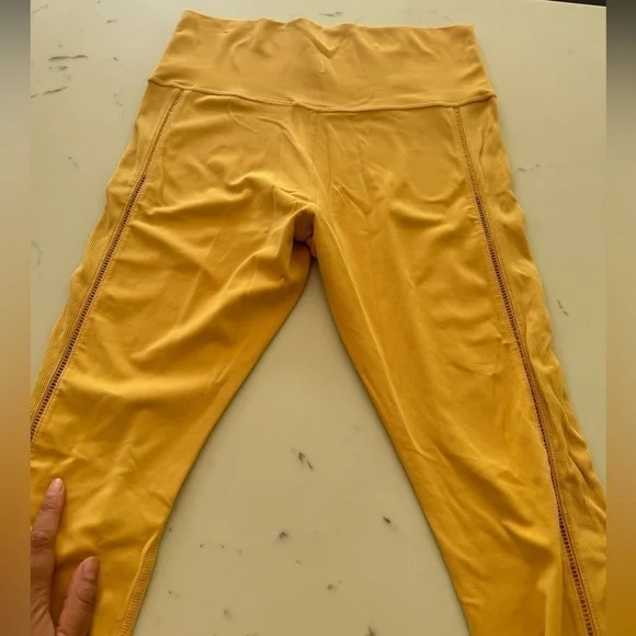 Nike Yoga Luxe Ribbed Leggings - Picture 11 of 14